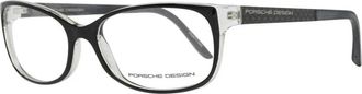 Porsche Design Zwarte Rechthoekige Optische Monturen voor Vrouwen - Dames - Brillen - Zwart - ONE Size - Accessoires