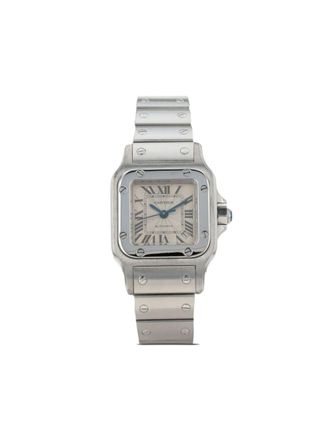 Cartier 2000 pre-owned Santos Galbée 35mm - Nude