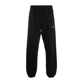 Off-white Sweatpants, male, Black, Size: XS Wave Outline Slim Joggers in Black
