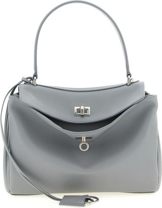 Balenciaga Grey Rodeo Small Shoulder Bag