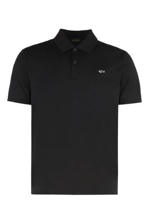 Paul & Shark Double cotton Pique polo shirt Size: 3XL, colour: BLA