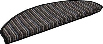 vidaXL Self-adhesive Stair Mats 15 pcs Anthracite 65 x 21 x 4 cm vidaXL