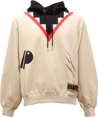 GCDS Gcds, Hoodies & sweatvesten, Heren, Wit, S, Italiaanse Sweatshirt Ss 22M100110