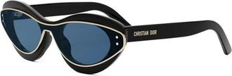 Dior Accessoires, unisex, Zwart, ONE Size, Authentieke Meteor Bril Premium Kwaliteit