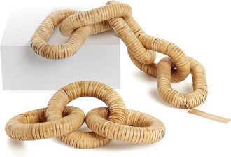 Two's Company Set Of 2 Rattan Links