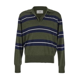 Ami Heren, Truien, Groen, Maat: L Zijde