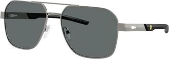 Ferrari Fz 5003 104/81 Zonnebrillen - Heren - Zonnebrillen - Grijs - 57 MM - Accessoires