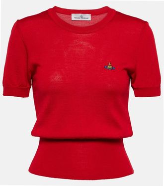 Vivienne Westwood Bea wool blend top