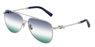 Tiffany & Co. TF3116 62312A Womens Sunglasses Silver Size 59