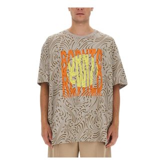 Vivienne Westwood Tops, Heren, Grijs, S, Katoen, Oversized T-shirt