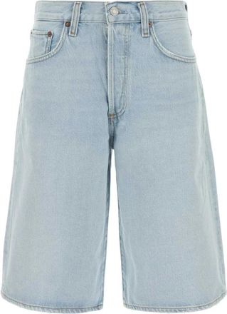 A Gold E Ramona Short - Dames - Denim shorts - Blauw - W29 - Katoen - Korte Broeken