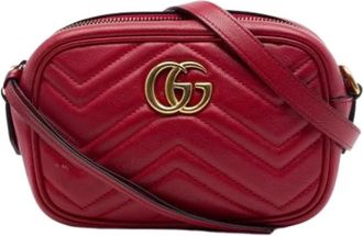 Gucci Borsa a tracolla trapuntata Pre-owned - - Pre-owned - Donna - Rosso - ONE SIZE