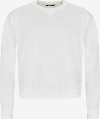 Jacquemus Rundhalspullover aus Jerseystoff mit geripptem Kragen