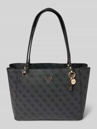 Guess Tote Bag in Leder-Optik Modell Noelle in Anthrazit, Gr&ouml;&szlig;e 1