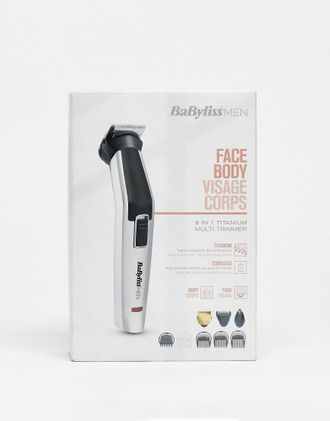 BaByliss BaByliss - Titanium Multi-Trimmer - Rasoio 8 in 1 - EU Plug-Nessun colore