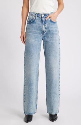 Rag & Bone Shea High Waist Wide Leg Jeans in Quincy at Nordstrom Rack, Size 24