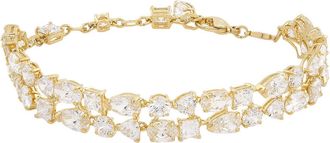 Swarovski Mesmera Crystal Gold-Tone Plated Bracelet
