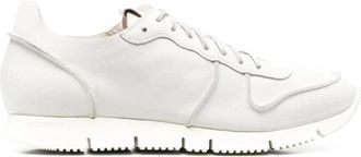 Buttero Carrera Sneakers - Heren - Sneakers - Wit - 40 EU - Leer - Schoenen