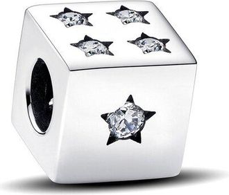 Pandora Moments Silver Cz Charm