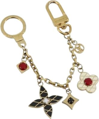 Louis Vuitton Pre-owned Accessories, female, Yellow, Size: ONE SIZE Pre-owned Metal Key-holder