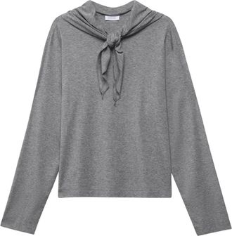 Alchemist Beau Long Sleeve Top - Dames - Longsleeves - Grijs - M - Wol - Tops