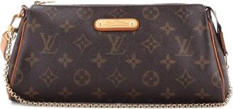 Louis Vuitton Eva Handbag Monogram Canvas clutch bag - Bruin