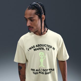 Nike Mens Nike ACG T-Shirt in Brown | HV2168-229