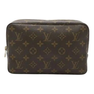 Louis Vuitton Pre-owned Clutches, female, Brown, Size: ONE SIZE Pre-owned Clutch Bag
