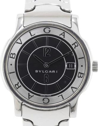 Bulgari Pre-owned Watches, male, Black, Size: ONE SIZE Pre-owned Vintage Watch
