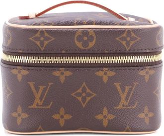 Louis Vuitton Nice Vanity Case kleine buidel met monogram canvas - Bruin