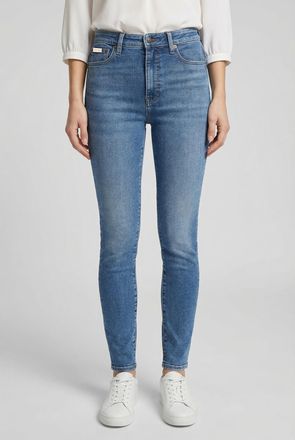 Calvin Klein Jeans High-waist-Jeans CALVIN KLEIN JEANS, Damen, Gr. 25, L&auml;nge 30, vintage avenue, Denim/Jeans, Obermaterial: 80% Baumwolle, 12% Polyester, 6% Elastomultie