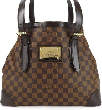 Louis Vuitton Damier Ebene Damier Canvas Tote Bag (Pre-Owned)