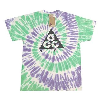 Nike Lab ACG Printed T-Shirt White Multi Color Black CV1533-100