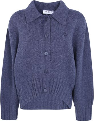 The Attico Sweater Cardigan Shirt Neck