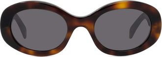Celine Sunglasses Cl40194 U 53 A Havana/Dark Grey Unisex