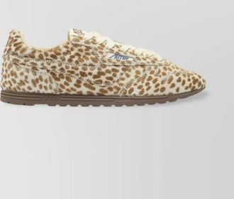 Autry low animal print rubber sole sneakers