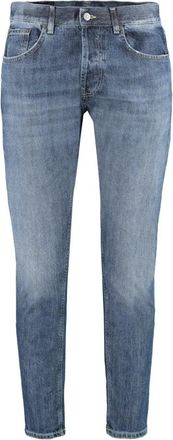 Dondup Slim-fit Jeans - Dames - Slim Fit Jeans - Blauw - XS - Katoen - Jeans
