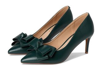 Journee Collection CRYSTOL High Womens Heels Pine Pu : 9.5 M, Textile