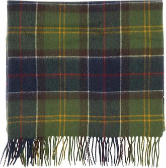 Barbour Braden Tartan Wool Scarf - Heren - Wintersjaals - Veelkleurig - ONE Size - Wol - Accessoires