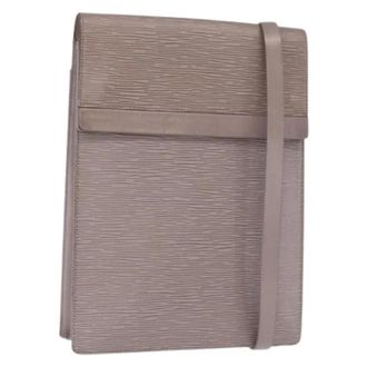 Louis Vuitton Pre-owned Cross Body Bags, female, Gray, Size: ONE SIZE Pre-owned Vintage Shoulder Bag