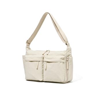 Generic Casual Multi-pocket Messenger Bags For Women Fashion Shoulder Bag Ladies Large Handbags Female Travel Tote Purse(BK)