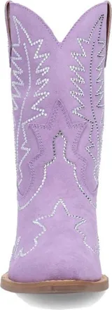 Dingo Tiny Pony Rhinestone Western Boot in Lavender at Nordstrom, Size 8.5