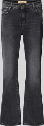 Max Mara Bootcut-Jeans aus Baumwoll-Mix Modell RAPALLO in Black, Größe 34