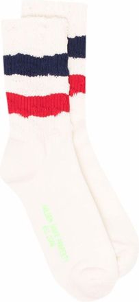 Golden Goose Calzini Golden Goose a coste alte/righe/strappati