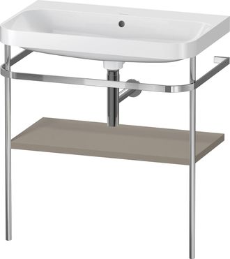 Duravit Set C-bonded Duravit Happy D.2 Plus Con Soporte Met&aacute;lico