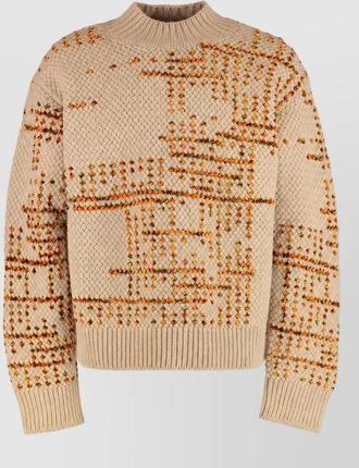 Dries Van Noten patterned wool jumper