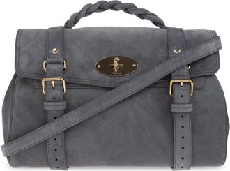 Mulberry Alexa Bag - Dames - Handtassen - Blauw - ONE Size - Su&egrave;de - Tassen