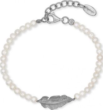 Engelsrufer Womens ERB-GLORY-FEDER Ladies Bracelet - Silver - One Size