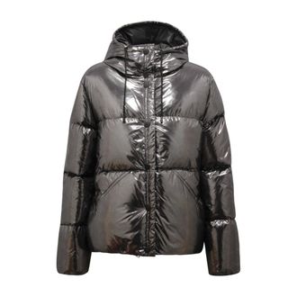 Emma & Gaia Winter Jackets, female, Gray, Size: XL Piumino WO Down Padded Jacket