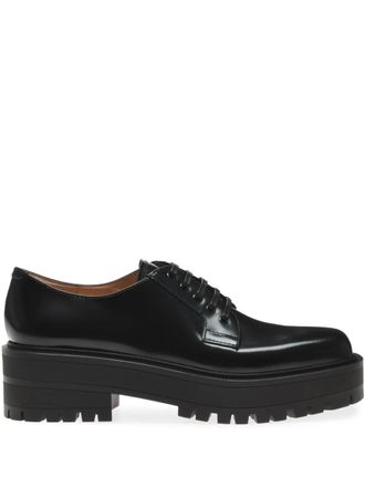Gianvito Rossi leather loafers - Black